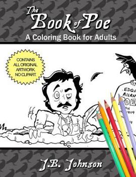 Poe: A Coloring Book for Adults