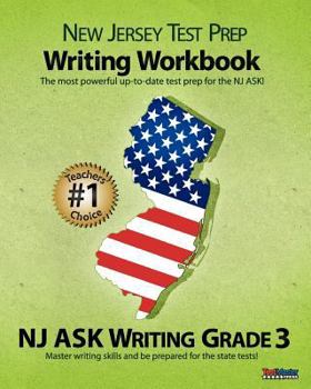 Paperback New Jersey Test Prep Writing Workbook Nj Ask Writing Grade 3 Book