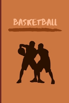 Paperback Basketball: Sport / Athletic Notebook 6" x 9" Book