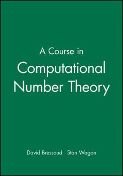Hardcover A Course in Computational Number Theory Book