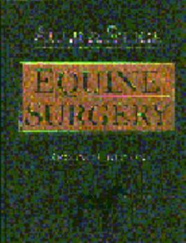 Hardcover Equine Surgery Book