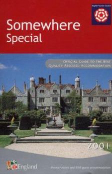Paperback Somewhere Special 2001 (Where to Stay in England) Book