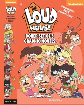 Paperback Loud House 3 in 1 Boxed Set Book