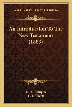 Paperback An Introduction To The New Testament (1883) Book