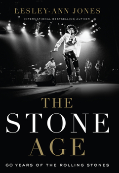 Library Binding The Stone Age: Sixty Years of the Rolling Stones [Large Print] Book