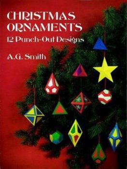 Paperback Christmas Ornaments: 12 Punch-Out Designs Book