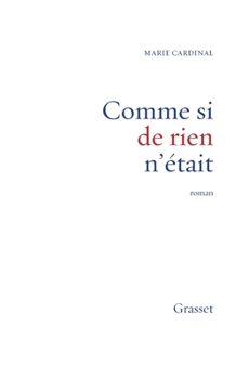Paperback Comme si de rien n'était [French] Book