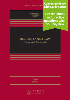 Hardcover Modern Family Law: Cases and Materials [Connected eBook with Study Center] Book