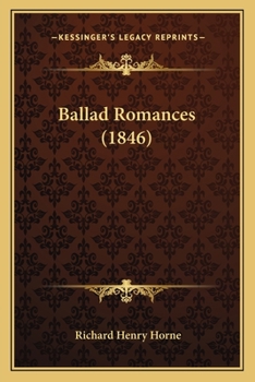 Paperback Ballad Romances (1846) Book