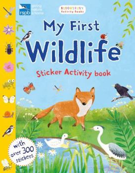 Paperback Rspb My First Wildlife Sticker Activity Book
