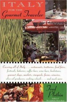 Paperback Italy for the Gourmet Traveler Book