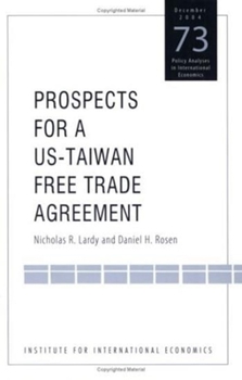 Paperback Prospects for a Us-Taiwan Free Trade Agreement Book