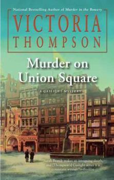 Hardcover Murder on Union Square Book