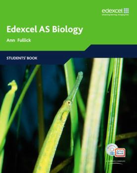 Paperback Edexcel a Level Science: As Biology Students' Book with Activebook CD: Edas: As Bio Stu Bk with Abk CD Book