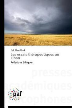 Paperback Les Essais Thérapeutiques Au Liban [French] Book