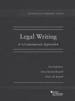 Paperback Legal Writing, A Contemporary Approach (Interactive Casebook Series) Book