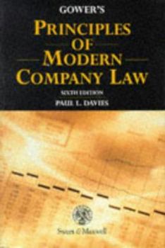 Hardcover Gower's principles of modern company law Book