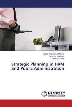 Paperback Strategic Planning in Hrm and Public Administration Book