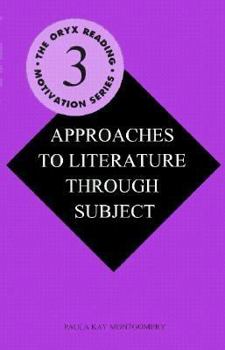 Hardcover Approaches to Literature Through Subject Book