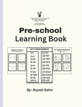 Paperback Preschool Learning Book: Children Activity Book