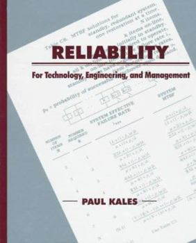 Paperback Reliability: For Technology, Engineering, and Management Book