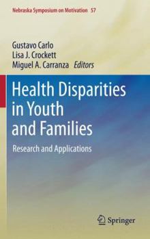 Hardcover Health Disparities in Youth and Families: Research and Applications Book
