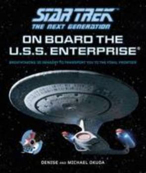 Hardcover Star Trek: The Next Generation: On Board the U.S.S. Enterprise Book