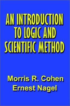 Paperback An Introduction to Logic and Scientific Method Book