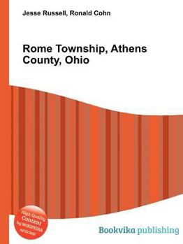 Paperback Rome Township, Athens County, Ohio Book