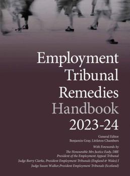 Spiral-bound Employment Tribunal Remedies Handbook 2023-24 Book