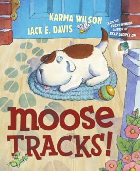 Hardcover Moose Tracks! Book