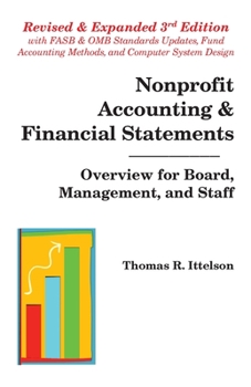 Paperback Nonprofit Accounting & Financial Statements: Overview for Board, Management, and Staff Book