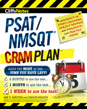 Paperback CliffsNotes PSAT/NMSQT Cram Plan Book