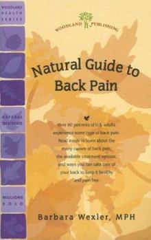 Paperback Natural Guide to Back Pain (Woodland Health) Book