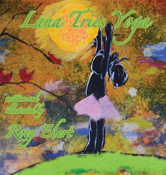 Hardcover Lana Tries Yoga [Large Print] Book