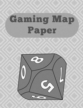 Paperback Gaming Map Paper: Half Inch Hexagonal Grid Paper for Gamers, Chemistry and Board Games. Small Hexagons: 8.5 X 11 Graph Paper Notebook 0. Book