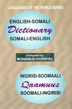 Hardcover English-Somali Somali-English Dictionary / Ingirisi Soomaali Qaamuus Soomaali Ingiris Book