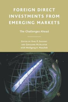 Paperback Foreign Direct Investments from Emerging Markets: The Challenges Ahead Book