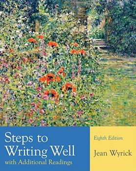 Paperback Steps to Writing Well with Additional Readings Book