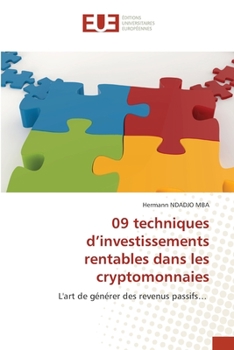 Paperback 09 techniques d'investissements rentables dans les cryptomonnaies [French] Book