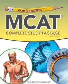 Paperback 8th Edition Examkrackers MCAT Study Package Book
