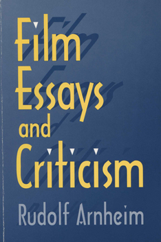 Paperback Film Essays and Criticism Book