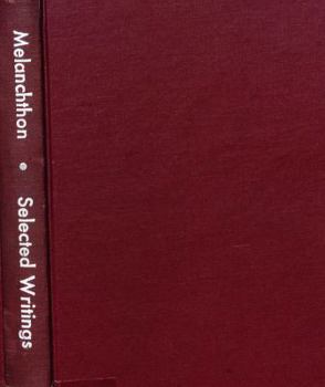 Hardcover Melanchthon: Selected writings Book