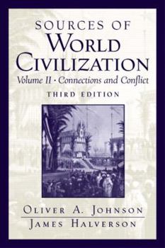 Paperback Sources of World Civilization: Connections and Conflict, Volume 2 Book