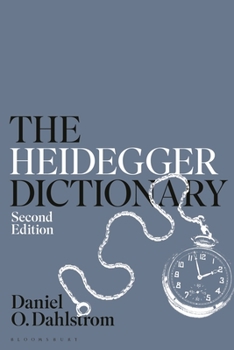 Paperback The Heidegger Dictionary Book