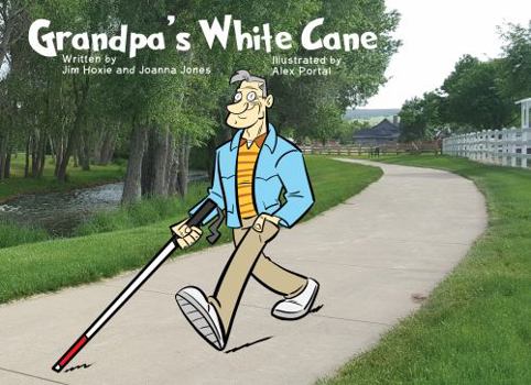 Paperback Grandpa's White Cane Book