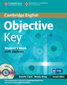 Hardcover Objective Key Student's Book with Answers [With CDROM] Book