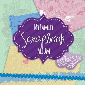 Paperback My Family Scrapbook Album Book