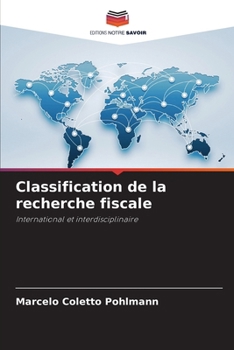 Paperback Classification de la recherche fiscale [French] Book