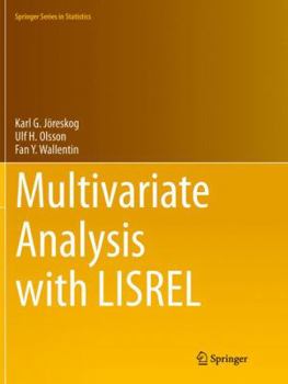 Paperback Multivariate Analysis with Lisrel Book